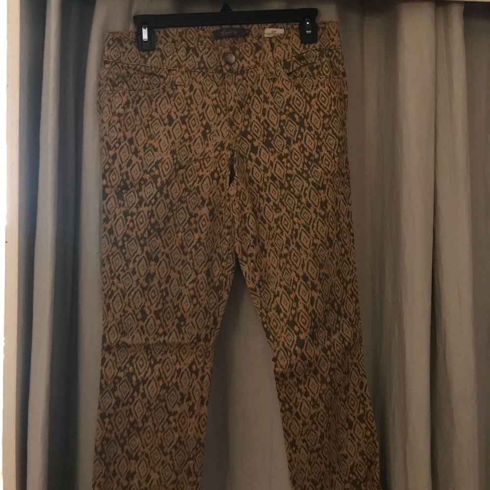Patterned Jeans